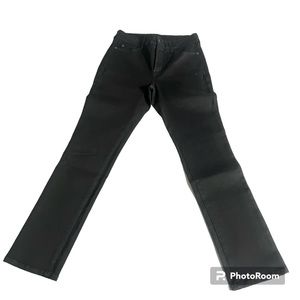 NYDJ Black Glitter Stretch Skinny Jeans